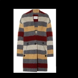 NEW Etoile Isabel Marant Gabriel Blanket Coat